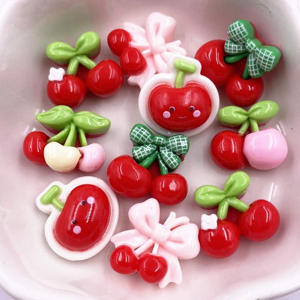 Paradise Jewelry & Watches Dolphin Mall - 24 adet Renkli Kawaii Karikatür Bowknort