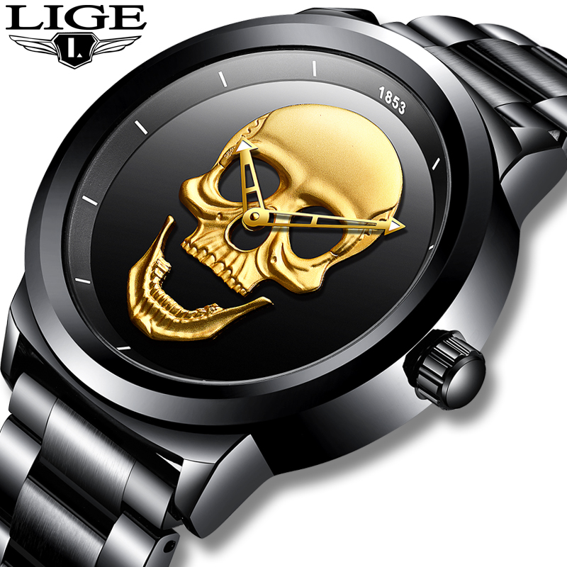 Jewelry Inspired Watches - LIGE spor Mens saatler üst marka