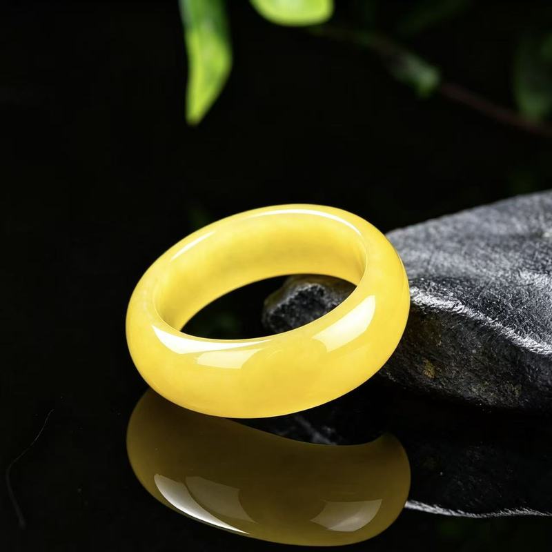Jewelry & Watches Sp Zo O - Gerçek A sınıfı yeşim taşı yüzük,