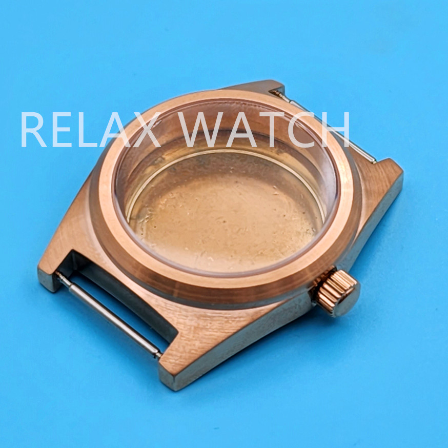 Rg Watches & Jewelry Gmbh - 38mm Kavisli Cam Vintage Paslanmaz Çelik