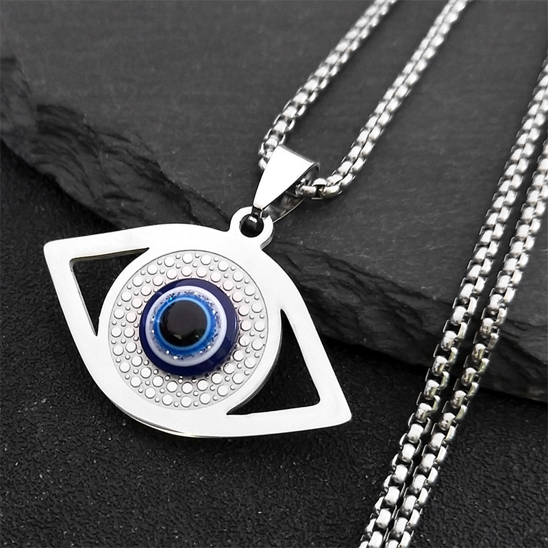 Jewelry & Watches Sp Zo O - İslam Hamsa Nazar Boncuklu Kolye Paslanmaz