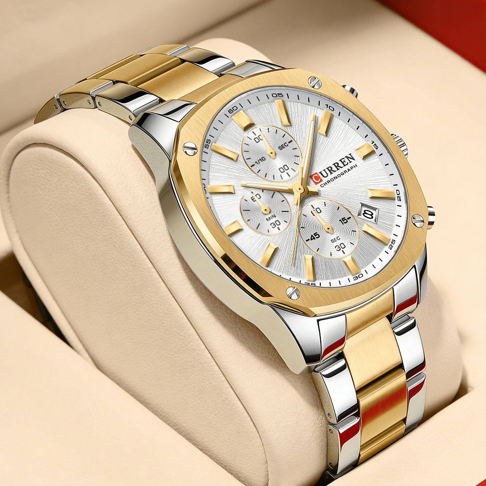 Jewellery Watch - CURREN Modern Erkek 42mm Spor Saati