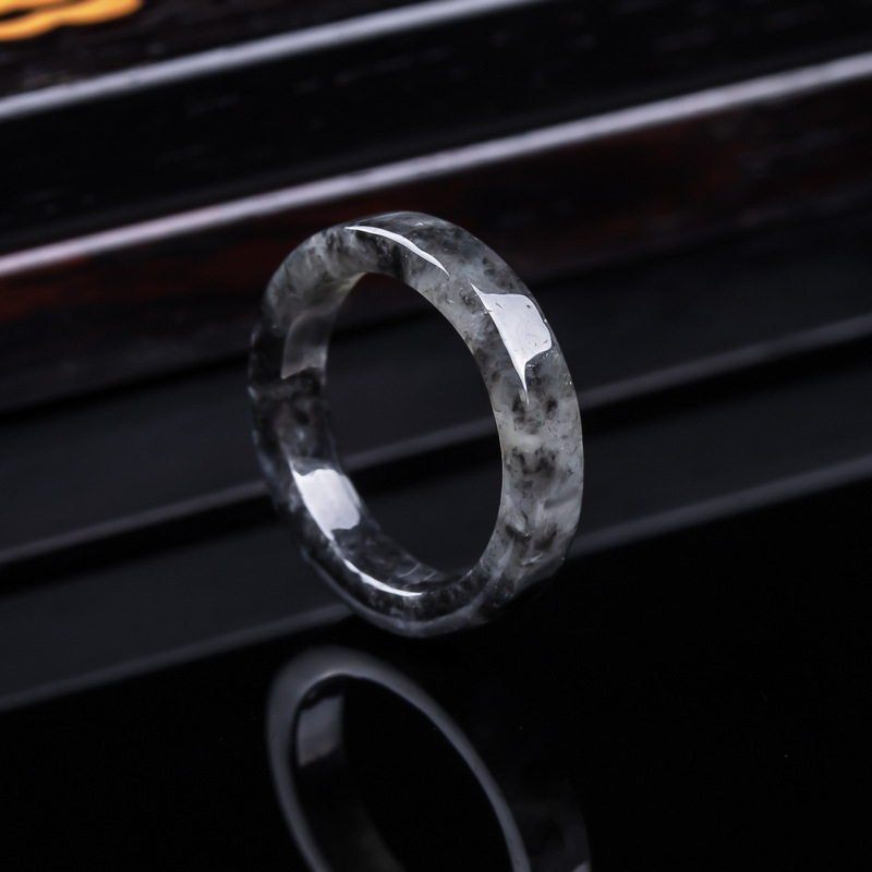 Jewelry & Watches Sp Zo O - Doğal A sınıfı Burma siyah yeşim