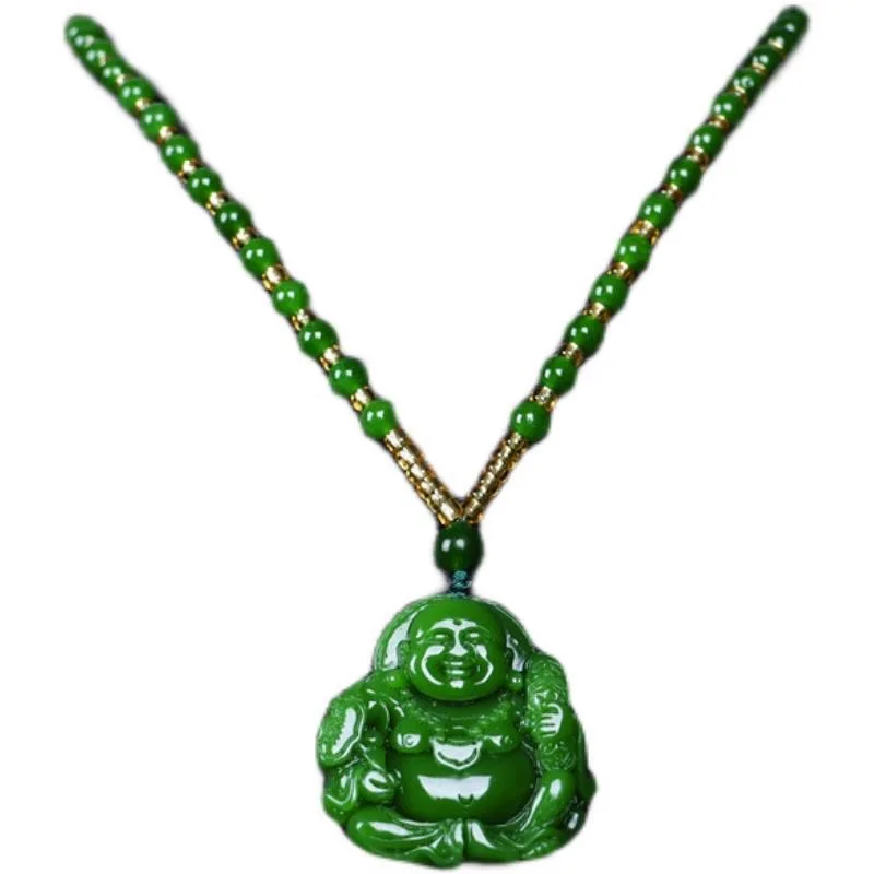 Çin yeşil yeşim Maitreya buda  - Jewelry & Watches Sp Zo O incelemesi ve fiyatı