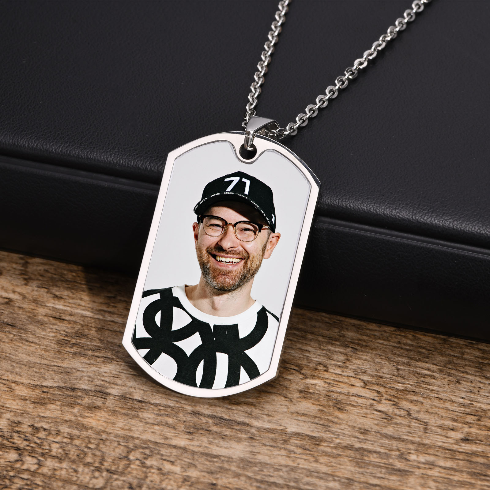 Vnox Ücretsiz Özel Fotoğraflar - Mens Dog Tag Necklace incelemesi ve fiyatı