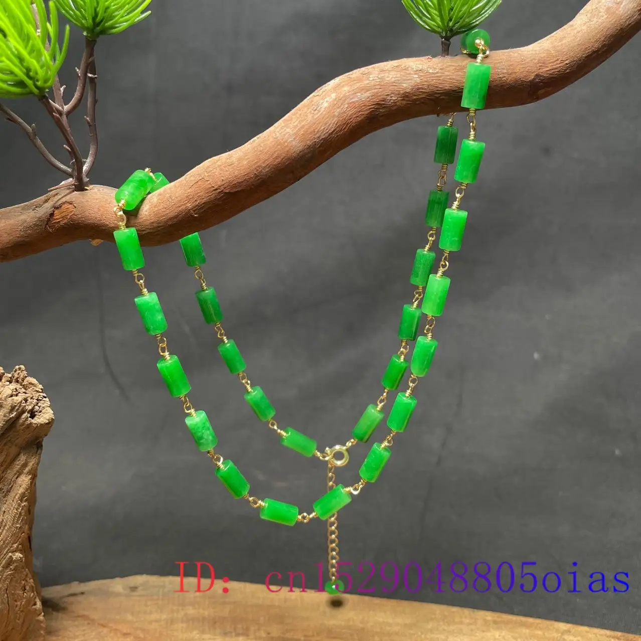 Yeşil Yeşim Boncuklu Kolye Vin - Jewelry & Watches Sp Zo O incelemesi ve fiyatı