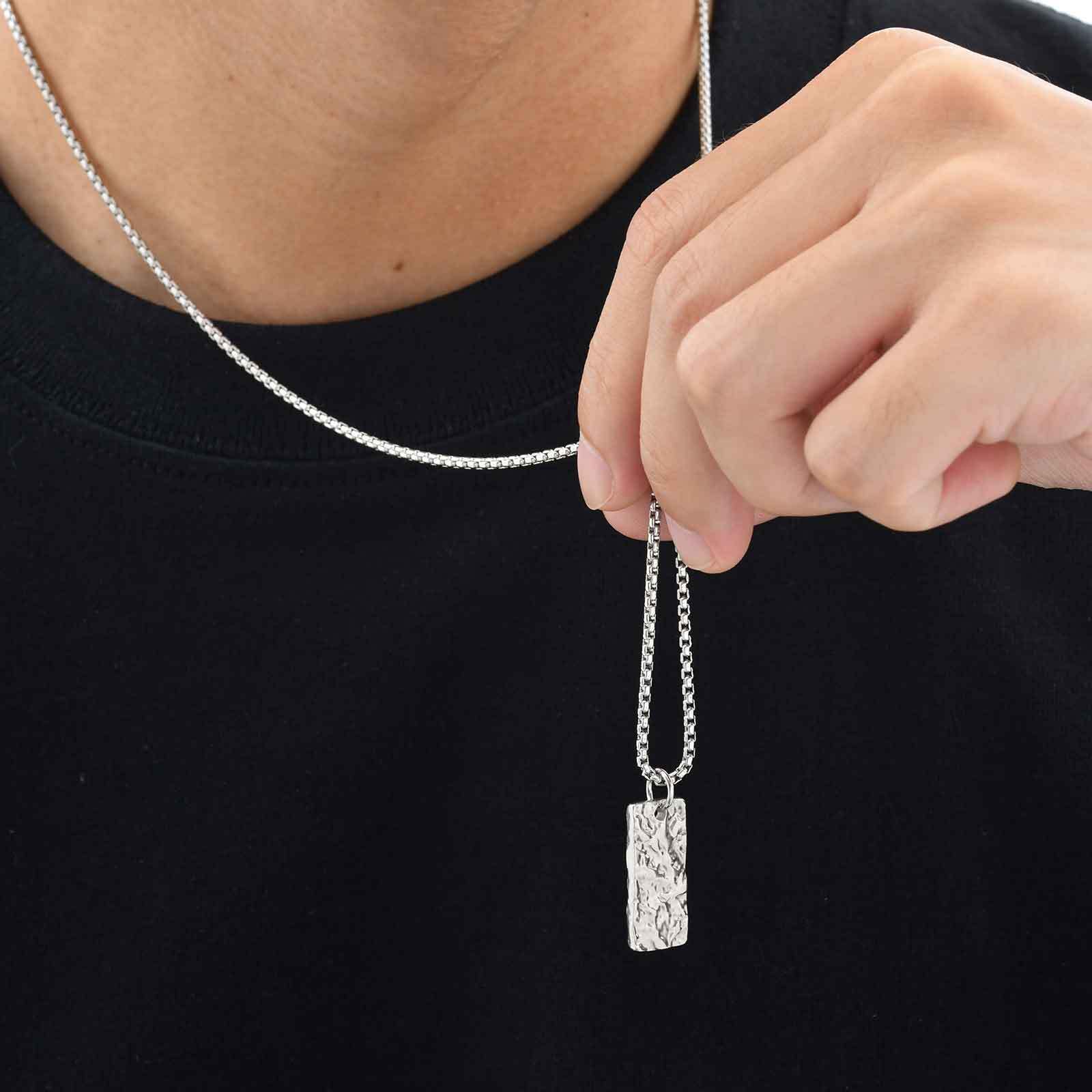 Erkekler Boys için Vintage Kat - Mens Dog Tag Necklace incelemesi ve fiyatı