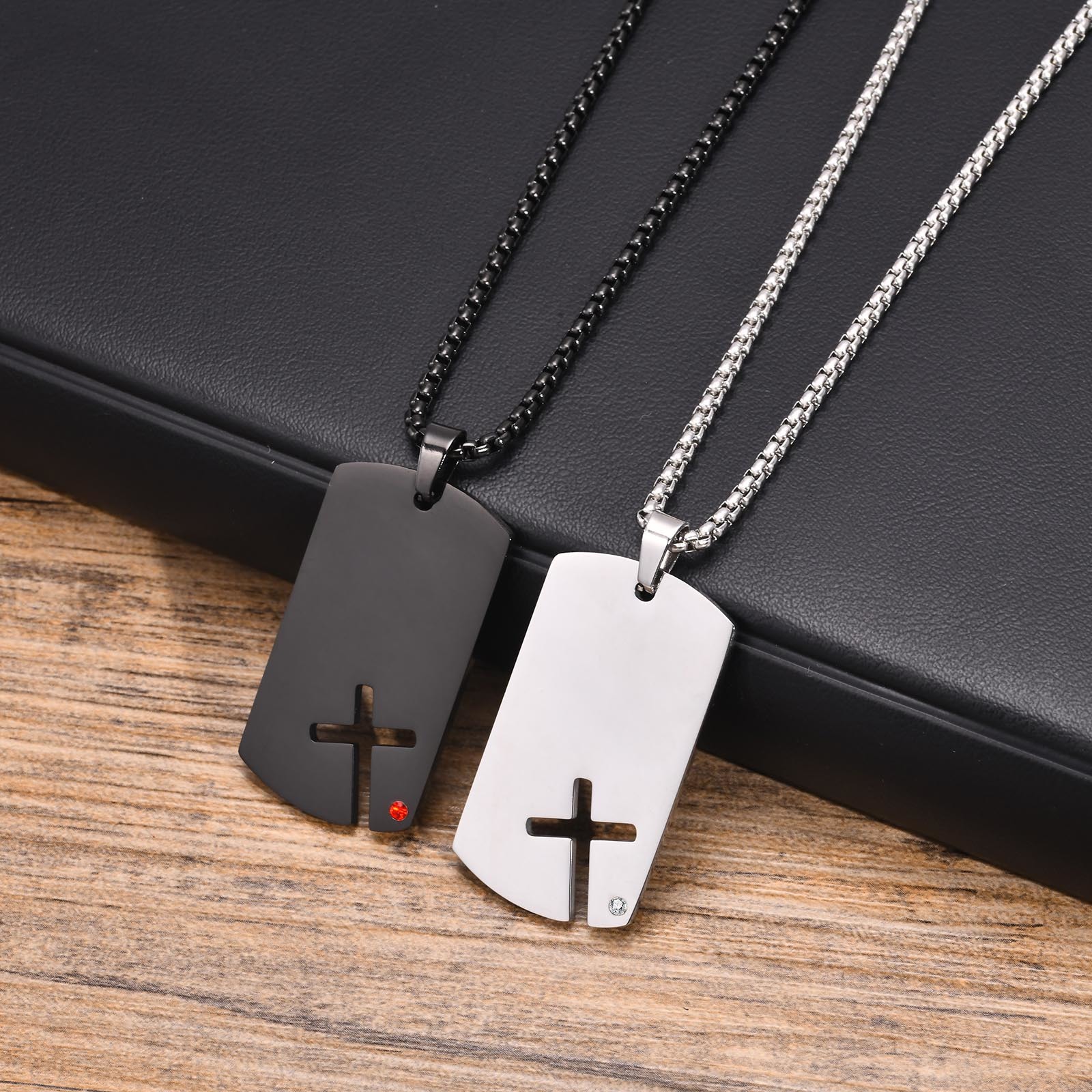 Erkekler için Mprainbow yan ça - Mens Dog Tag Necklace incelemesi ve fiyatı