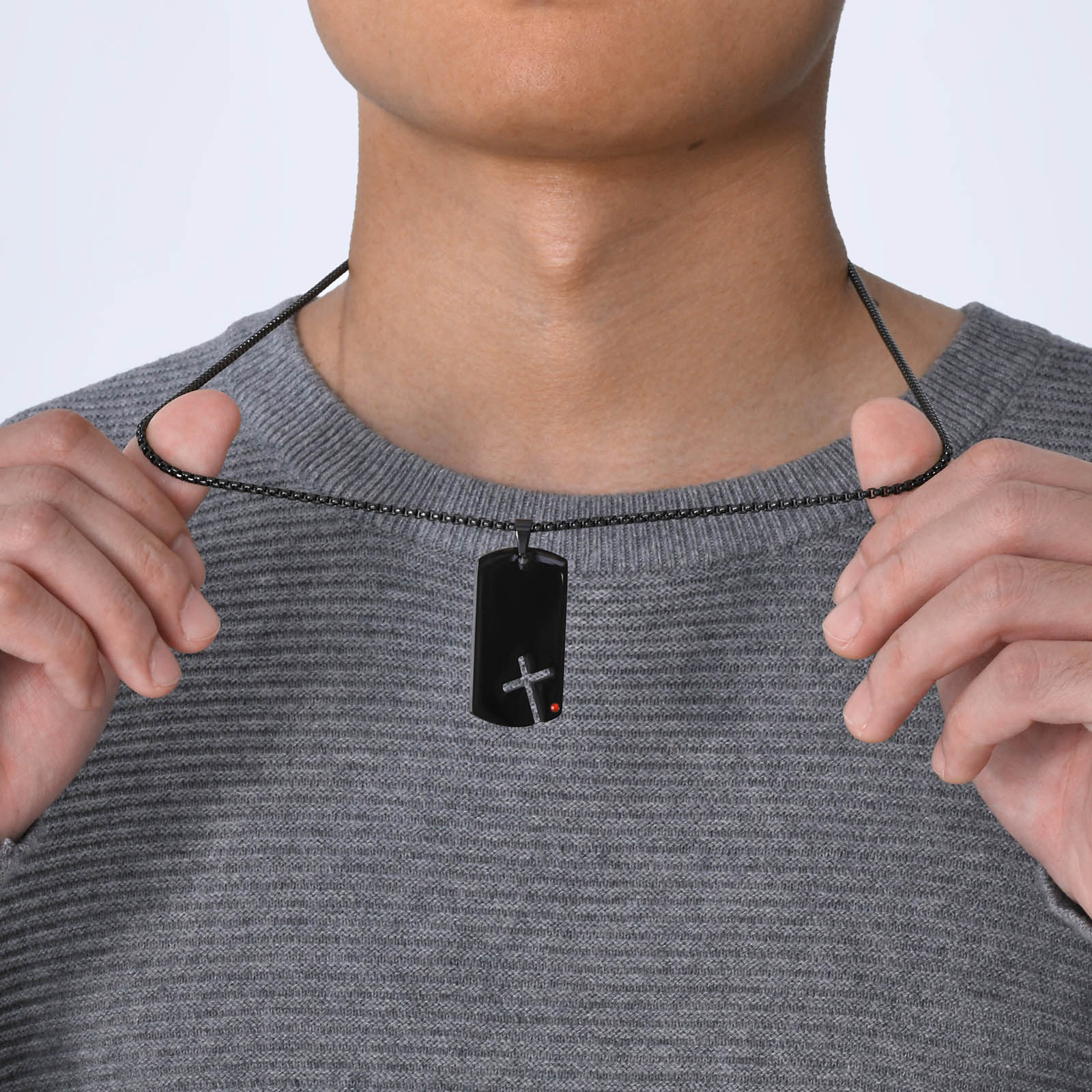Erkekler için Mprainbow yan ça - Mens Dog Tag Necklace incelemesi ve fiyatı