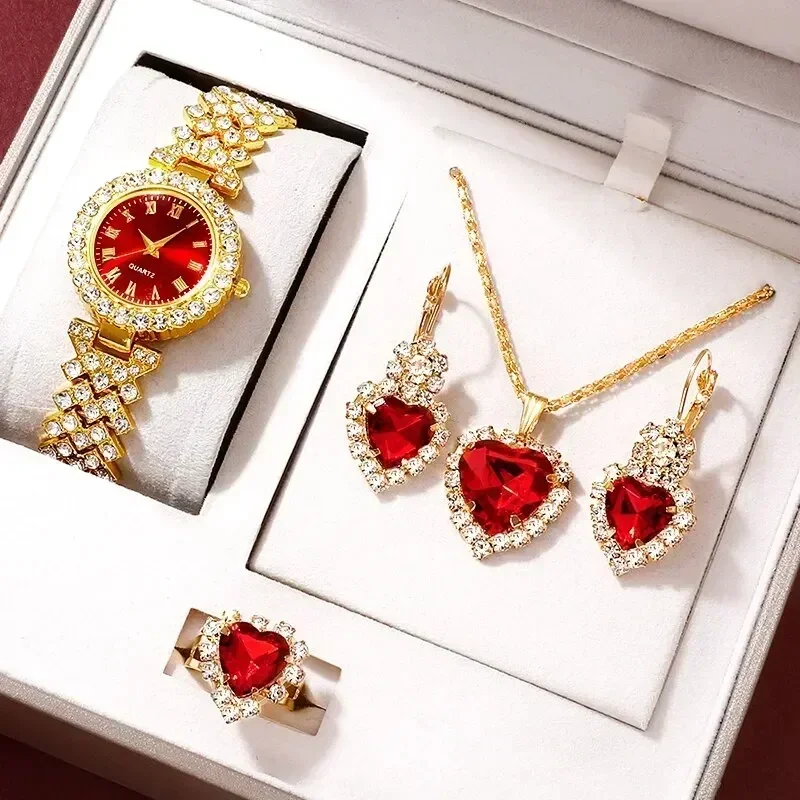 Altın lüks İzle kadınlar yüzük - Jewelry Watches For Ladies incelemesi ve fiyatı