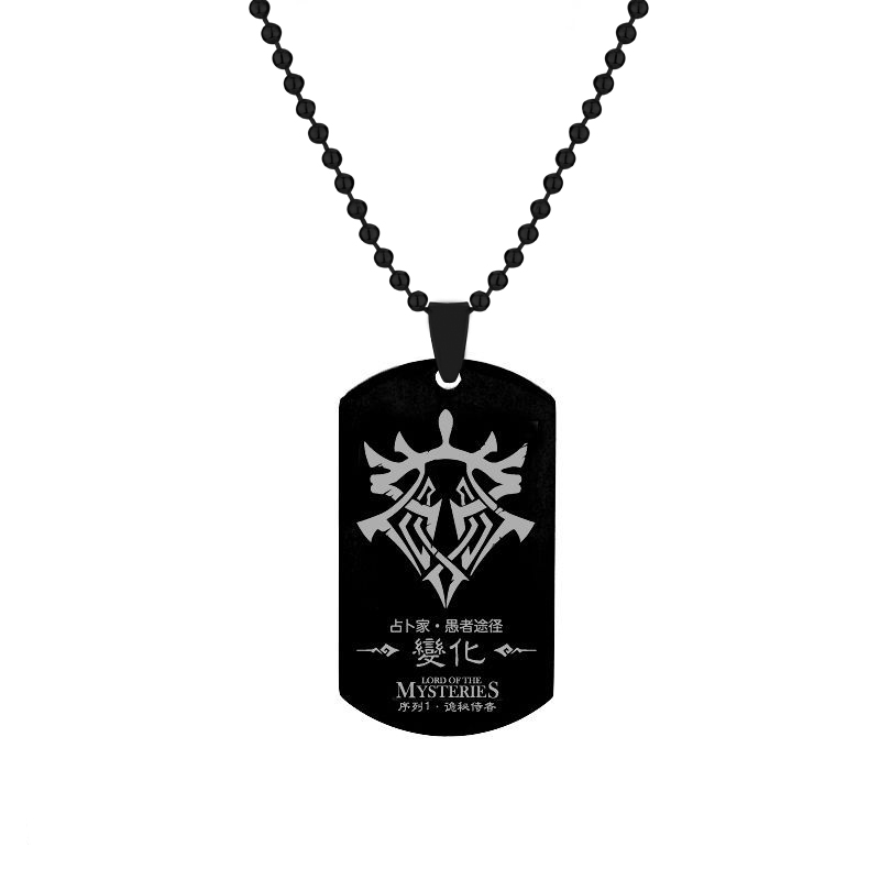Anime efendisi gizemler kolye  - Mens Dog Tag Necklace incelemesi ve fiyatı