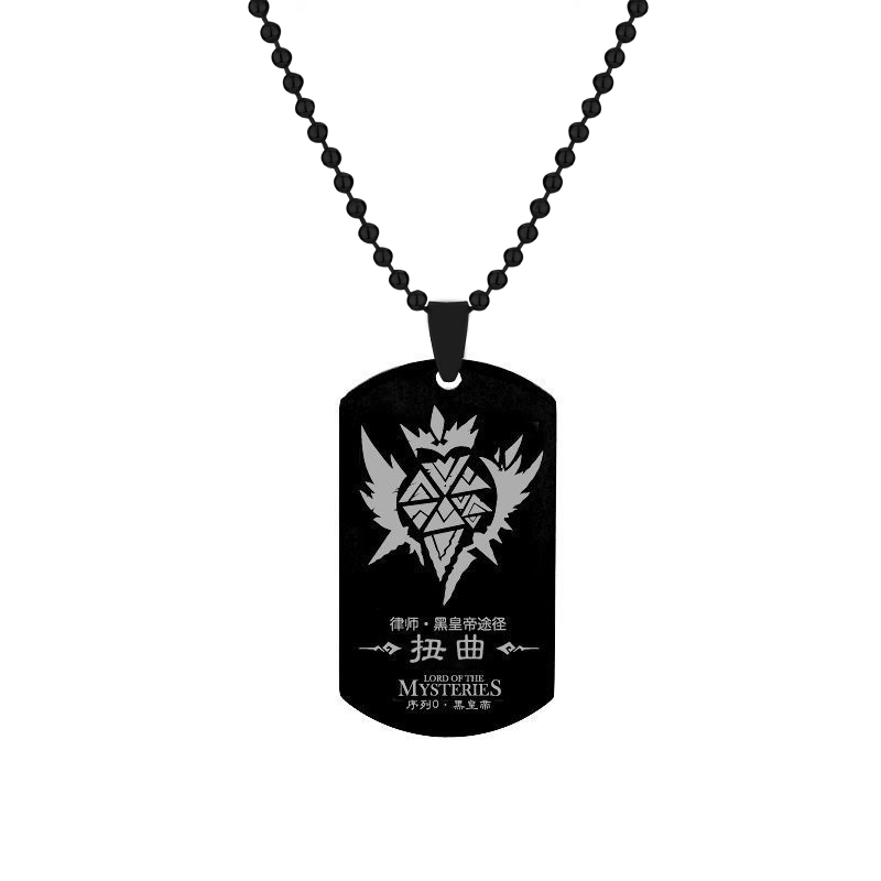 Anime efendisi gizemler kolye  - Mens Dog Tag Necklace incelemesi ve fiyatı