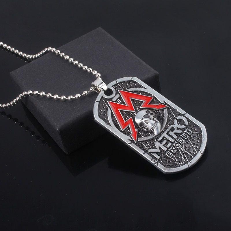 Oyun Metro Exodus 2033 Anahtar - Mens Dog Tag Necklace incelemesi ve fiyatı
