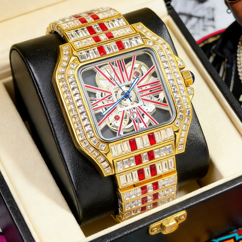 Hollow Lüks Bling Kuvars Kol S - Jewelry Watches Brands incelemesi ve fiyatı