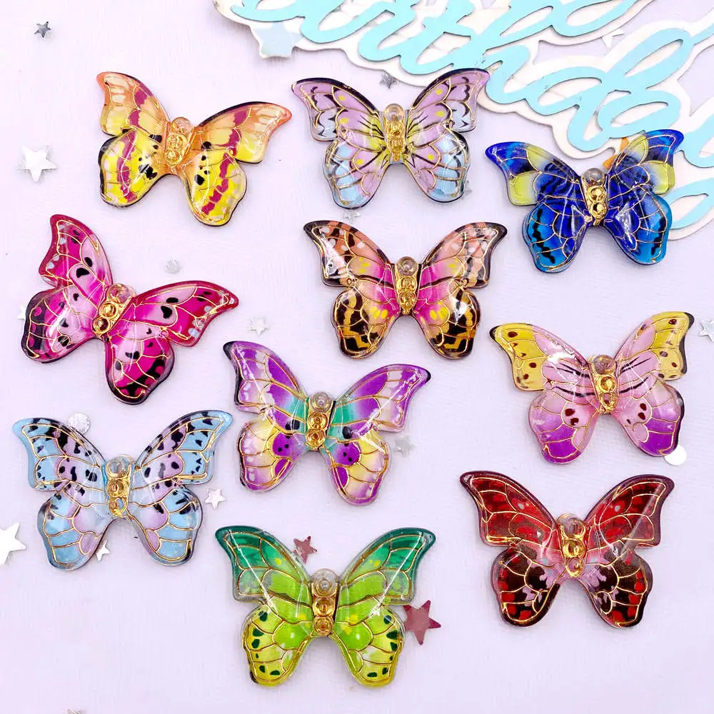 10 adet Renkli Güzel Kelebek F - Paradise Jewelry & Watches Dolphin Mall incelemesi ve fiyatı