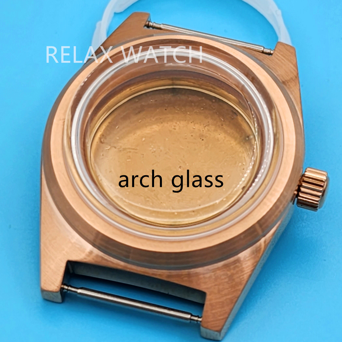 38mm Kavisli Cam Vintage Pasla - Rg Watches & Jewelry Gmbh incelemesi ve fiyatı
