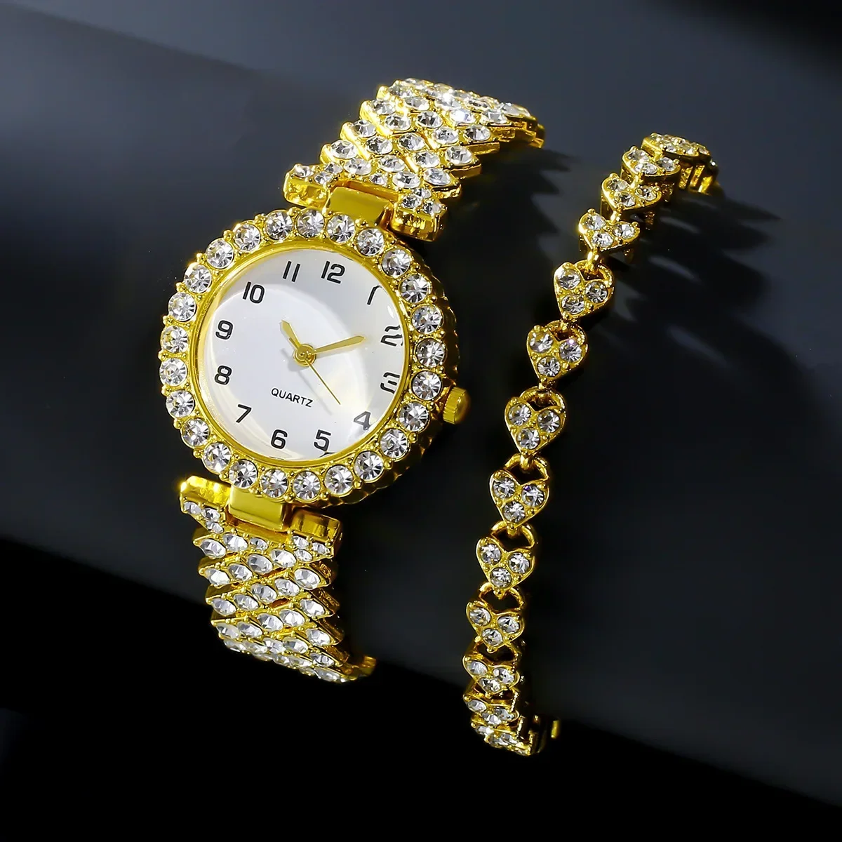2024 2'li Lüks Moda Kadın Saat - Jewelry Watches For Ladies incelemesi ve fiyatı