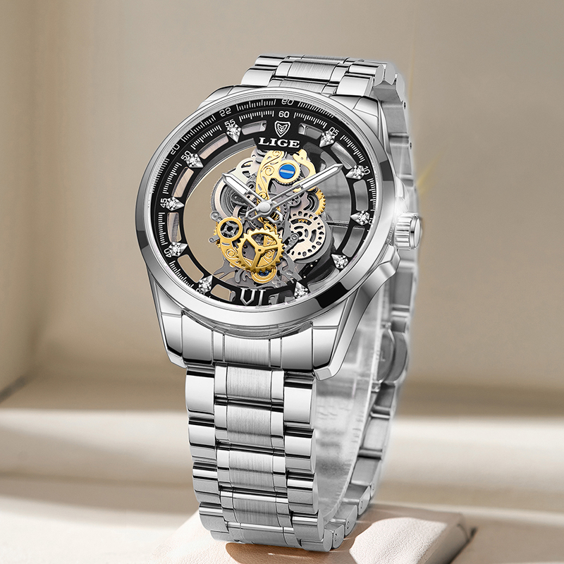 LIGE Moda En Lüks erkek Saatle - Jewelry Inspired Watches incelemesi ve fiyatı