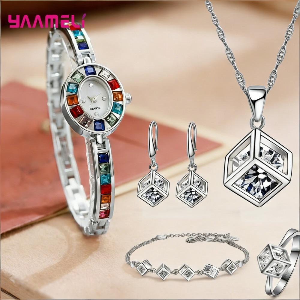 Lüks 925 Ayar Gümüş Geometri K - Best Jewelry Watches For Men incelemesi ve fiyatı