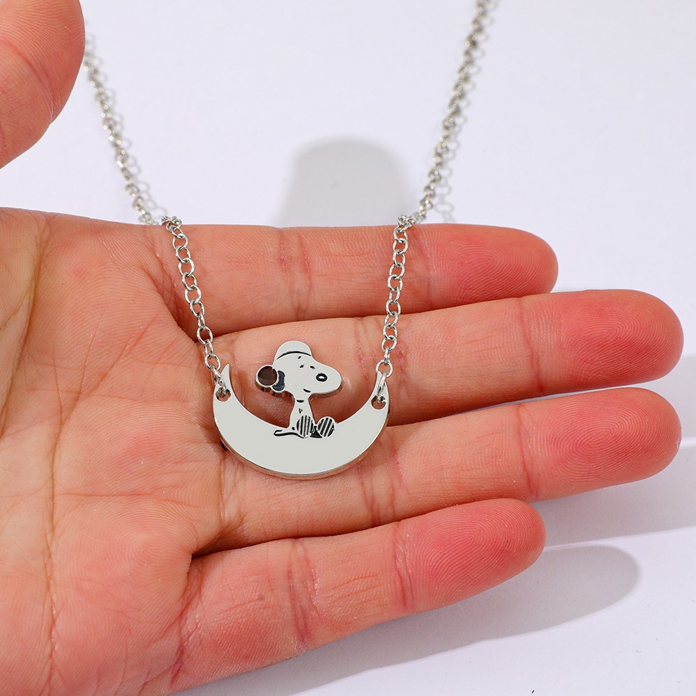 Sevimli Çizgi Film Köpek Yavru - Mens Dog Tag Necklace incelemesi ve fiyatı