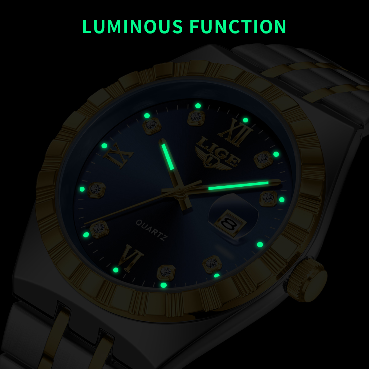 LIGE İş Erkek Saatleri Üst Düz - Jewelry Inspired Watches incelemesi ve fiyatı