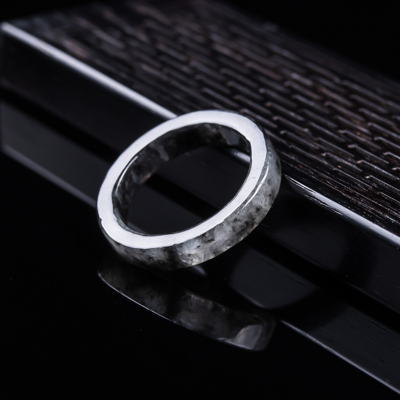 Doğal A sınıfı Burma siyah yeş - Jewelry & Watches Sp Zo O incelemesi ve fiyatı