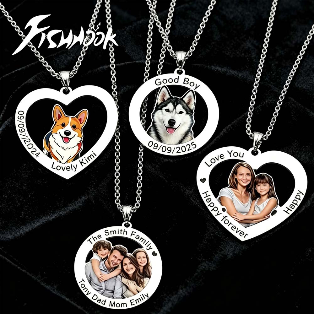Baskılı Fotoğraflı Kolye, Kişi - Mens Dog Tag Necklace incelemesi ve fiyatı