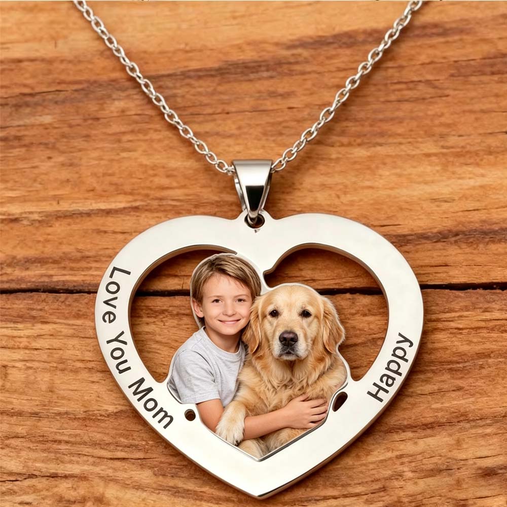 Baskılı Fotoğraflı Kolye, Kişi - Mens Dog Tag Necklace incelemesi ve fiyatı